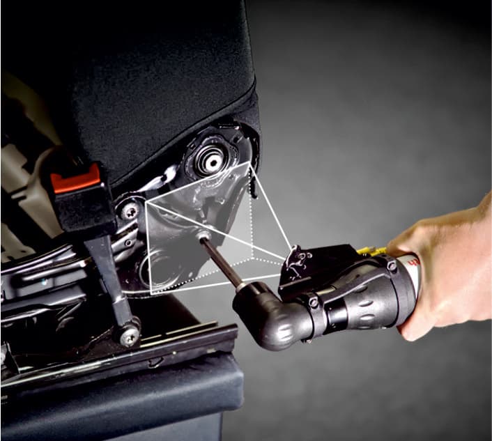 Assembly tool in industrial manufacturing