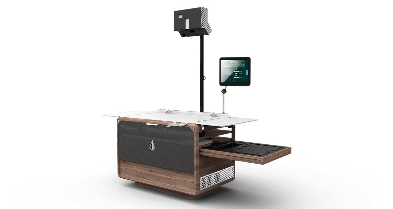 WOOD-ED TABLE AR-Trainingssystem mit ART SMARTTRACK3