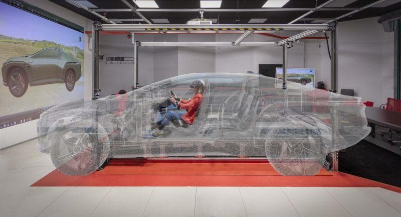Virtuelle Fahrzeuginnenraum-Entwicklung im Italdesign Concept Lab