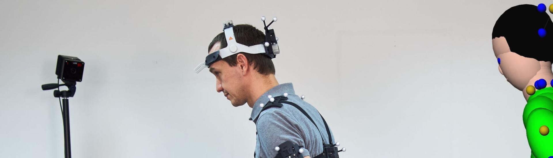 ART's Motion Capture with IFM's human model software Dynamicus