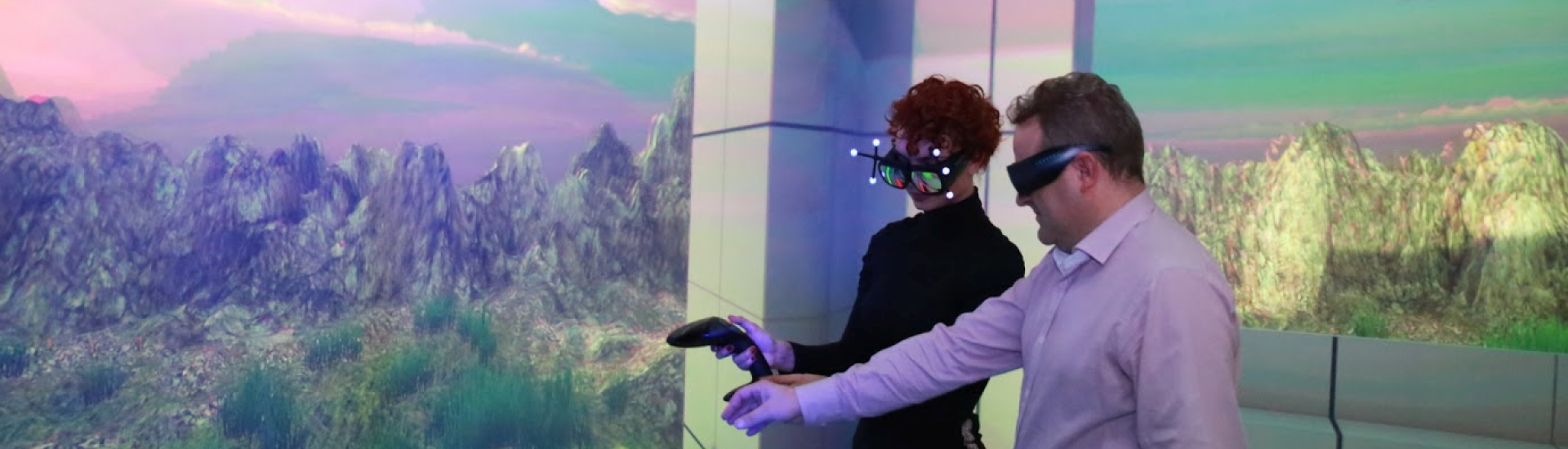 Immersives Erlebnis mit einem ART-Tracking-System