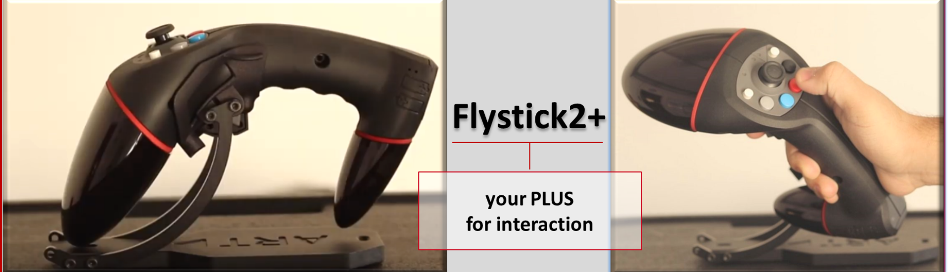 New Flystick2+: even more features for high-quality interaction