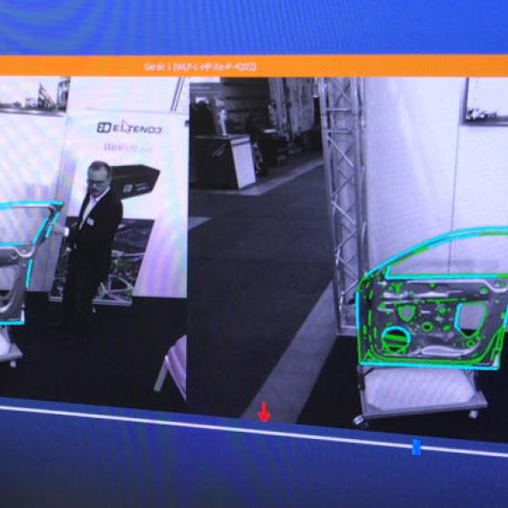 CAPTA: markerless tracking of car door