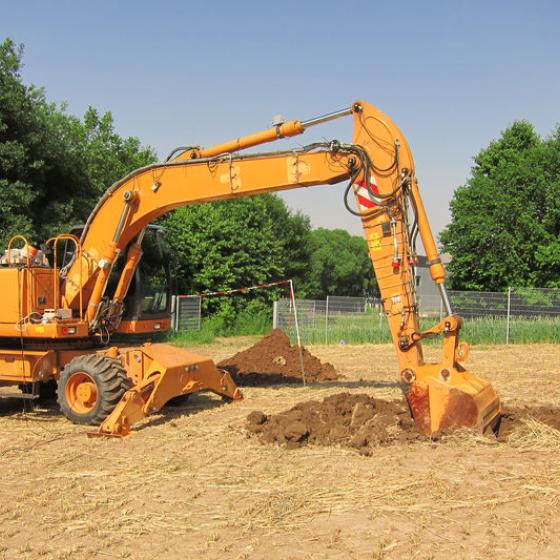 ART optisches Tracking in der Baumaschinenindustrie