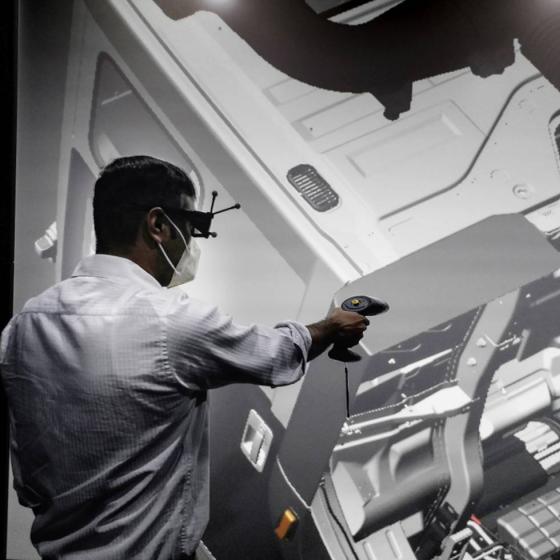 Daimler Trucks in Indien nutzt ART-Tracking-Systeme für VR-Anwendungen