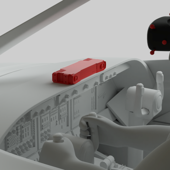 SMARTTRACK3/M in a cockpit simulator