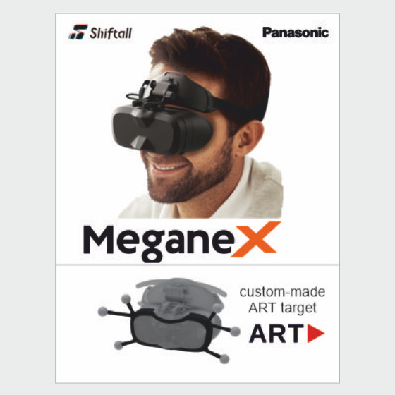 ART Target for MeganeX ART Target für das MeganeX Superlight 8K von Shiftall/Panasonic